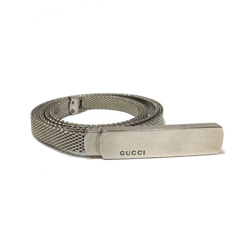 ceinture gucci argent|ceinture gucci photo.